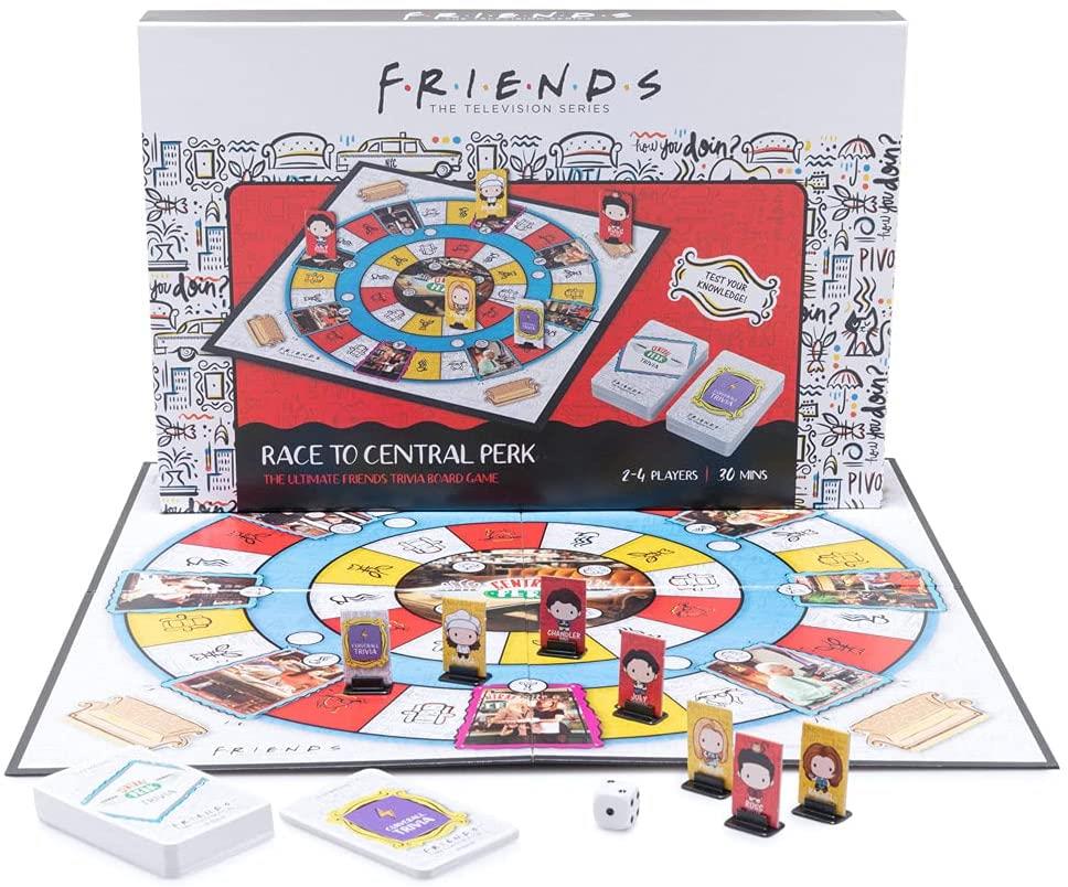 Friends Race to Central Park Board Game