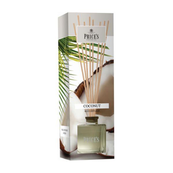 Price's Candles Fragrance Collection Reed Diffuser –  Coconut PRD010449