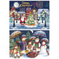 St Helens Home and Garden Twin Pack of 500 Piece Jigsaw Puzzles - Merry Christmas