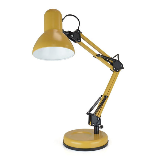 HomeLife 35w 'Swing Poise' Hobby Desk Lamp - English Mustard (Carton of 6)