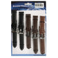 R-402W Quality Leather Padded Watch Straps With Stitching  Available size18 to 22MM