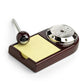 Miniature Car Gear Stick Knob Notepad & Pen Desk Gift Set Solid wood IMP435