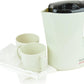 Kitchen Perfected 0.9L Corded Kettle With Two Cups
