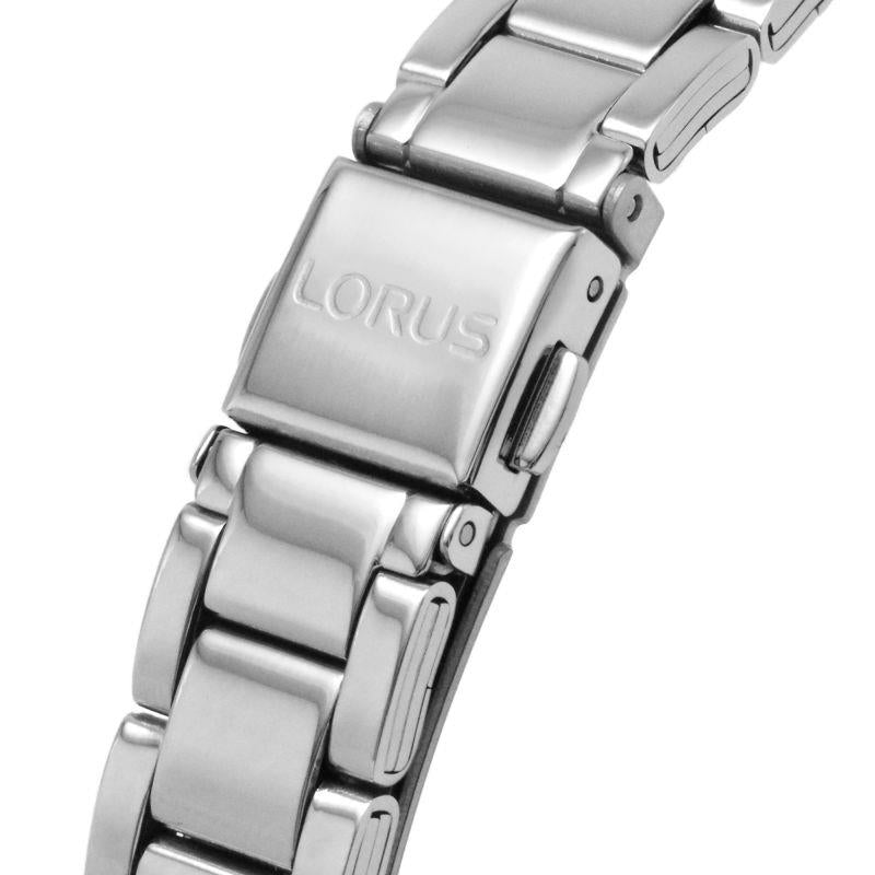 Lorus Ladies Blue Dial Silver Tone Bracelet Watch Rg299sx9