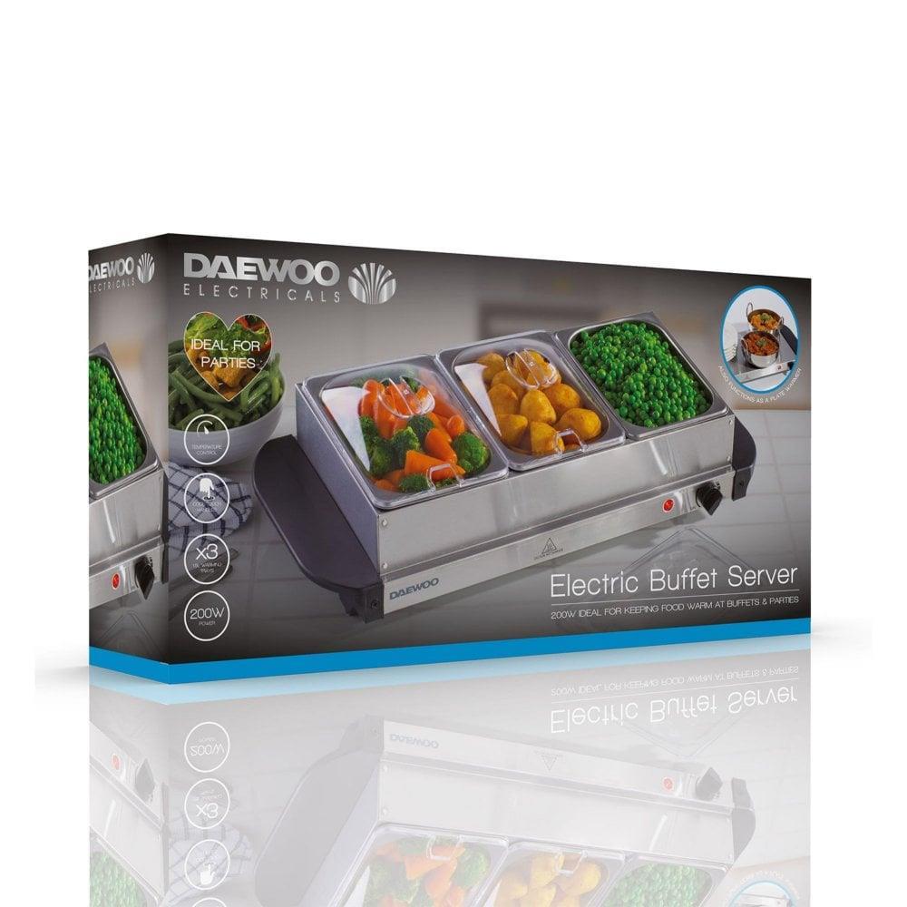Daewoo Electric Buffet Server Small 3 X 1.5L