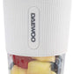 Daewoo 50W White Portable Rechargable Blender with 300ml Capacity and Drinking Lid SDA1944