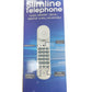 Powerplus Slimline Telephone- White