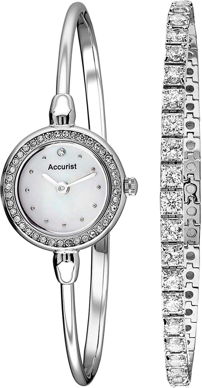 ACCURIST WOMENS WATCH AND BRACELET GIFT SET LB1573