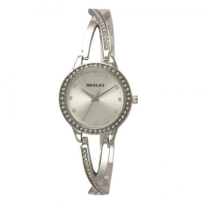 Henley Ladies Bling Diamante Twist Bracelet Watch H07315 Available Multiple Colour