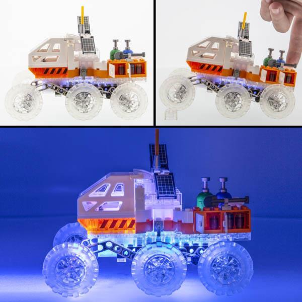 Laser Pegs-Mars Rover