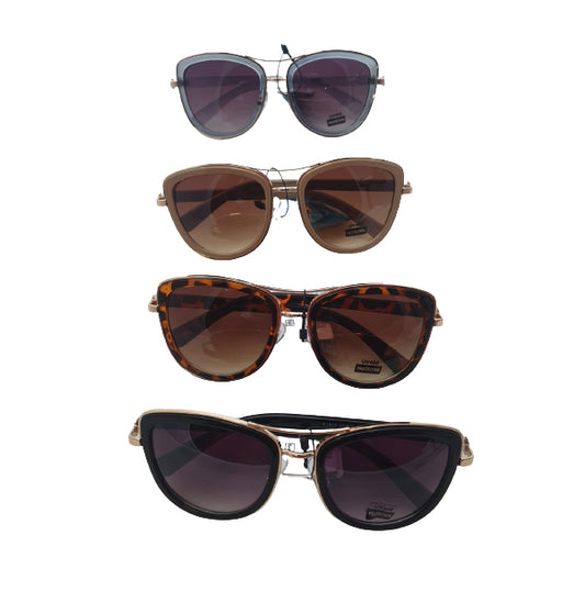 iCouture Ladies Beige Sunglasses P1819 Available Multiple Colour