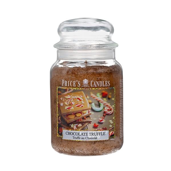 Price's Large Jar Candle Chocolate Truffle PBJ010351