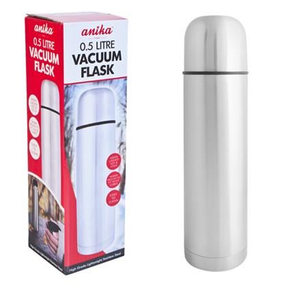 Anika 500ML Stainless Steel Vacuum Flask (Carton of 30)