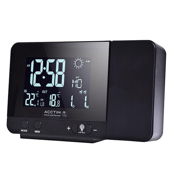 Acctim Sirius Radio Controlled Projector Alarm Clock 71863