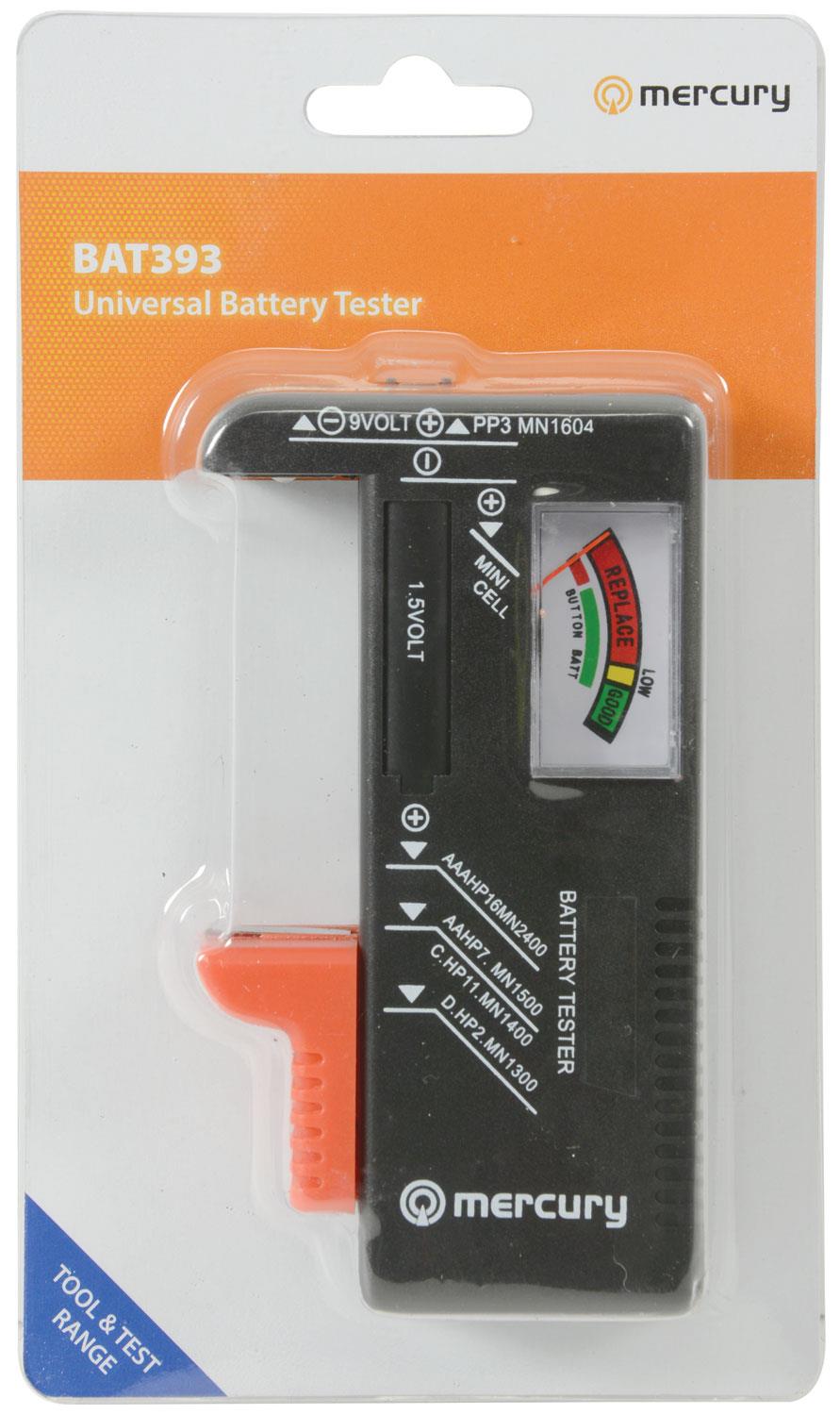 Mercury Universal Analogue Battery Tester Watch Tool- 600.098