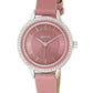 Henley Womens Fashion Analogue Biege Leather Strap Watch H06168.5