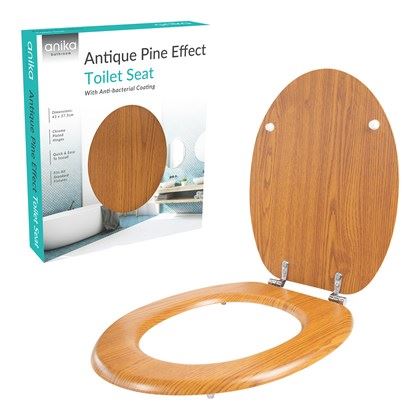 Anika Antique Effect Toilet Seat (Carton of 6)