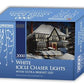 Christmas Workshop 2000 LED Icicle Chaser Lights - White (Carton of 2)