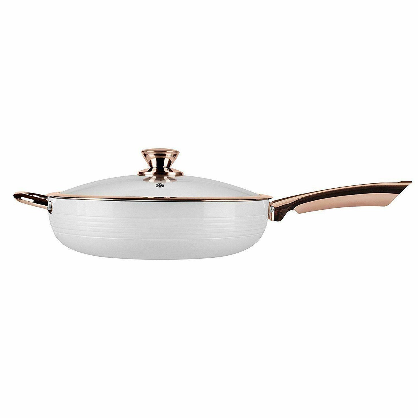 Tower Linear 28cm Multi Pan Rose Gold/White