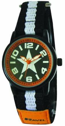 Ravel Childrens Boys/Girls Star Velcro Quartz Watch R1516.13