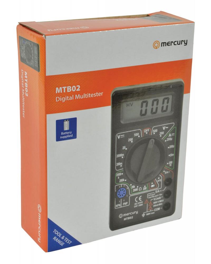 Mercury MTB02 Digital Multi tester 600.102