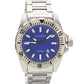 Accurist London Mens Dated Blue Dial With Silver Stainless Steel Bracelet Watch 7347