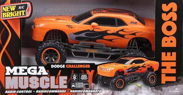 Mega Muscle 1:10 Scale Radio Controlled Dodge Challenger Car