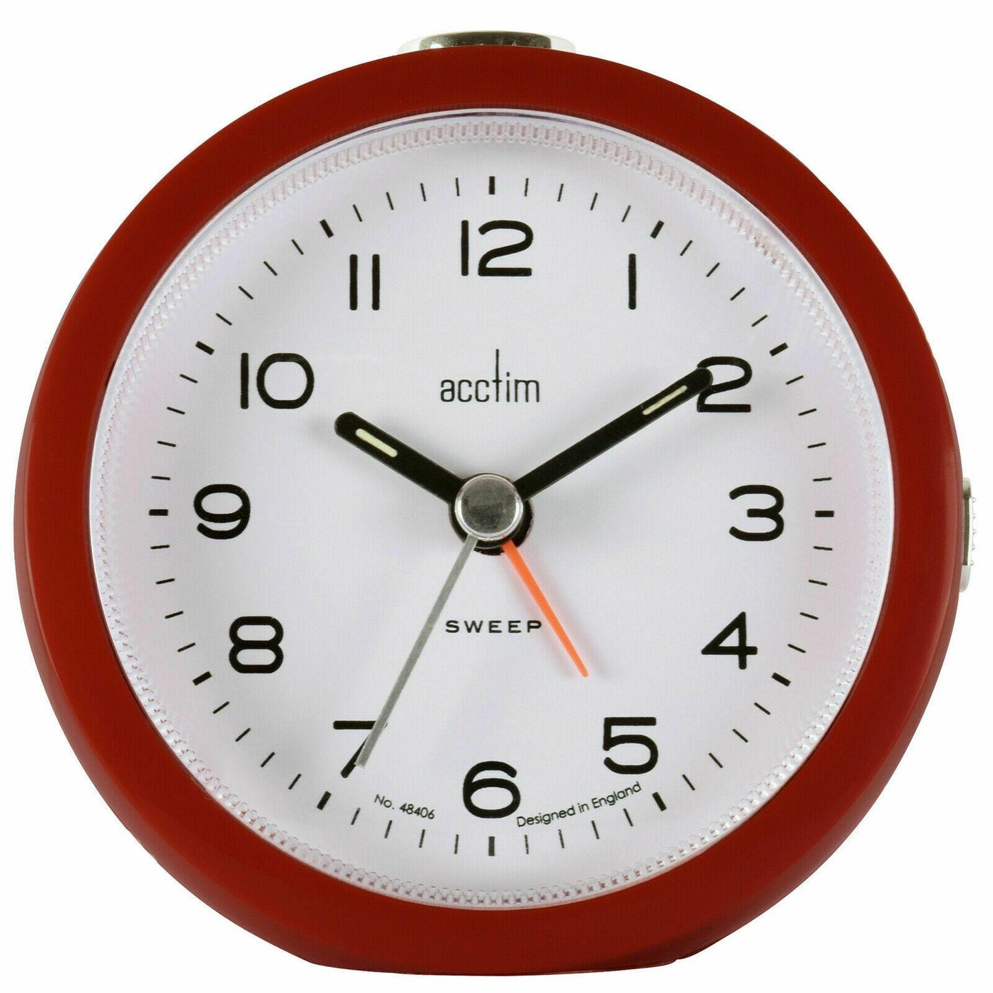 Acctim 1580 NEVE Sweep Alarm Clock - Multiple Colour