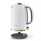White Mostra Collection Premium Gloss Jug Kettle (Refurbished)