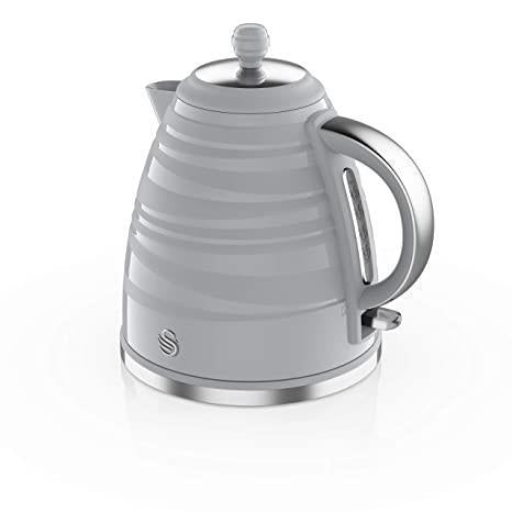 Swan 1.7 Litre Jug Symphony Kettle – Gey SK31050GRN