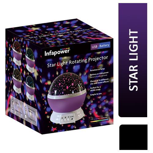 Infapower Star Light Rotating Projector