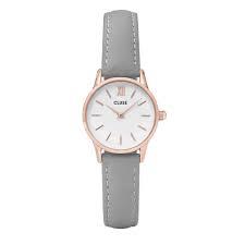 Cluse Ladies Analogue Classic Quartz Connected Wrist Watch With Leather Strap Cl50009