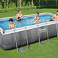 BESTWAY 13'3"X6'7"X39.5" RATTAN POOL (Carton of 1)