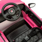FIAT 500 PUSH/RIDE ON CAR - PINK (Carton of 1)