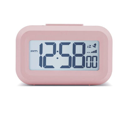ACCTIM 'Kitto' LCD Digital Alarm Clock 9cm 1623 Available Multiple Colour