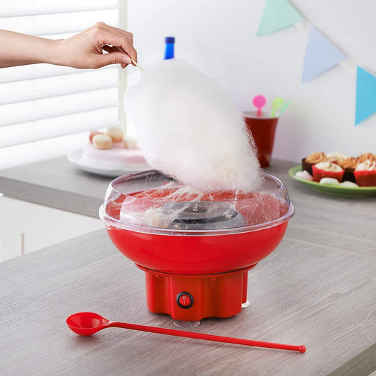 Global Gizmos Retro Candy Floss Maker Red 400W- 55889