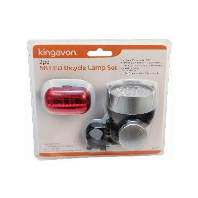 2PC 56 LED Bicycle Lamp Set