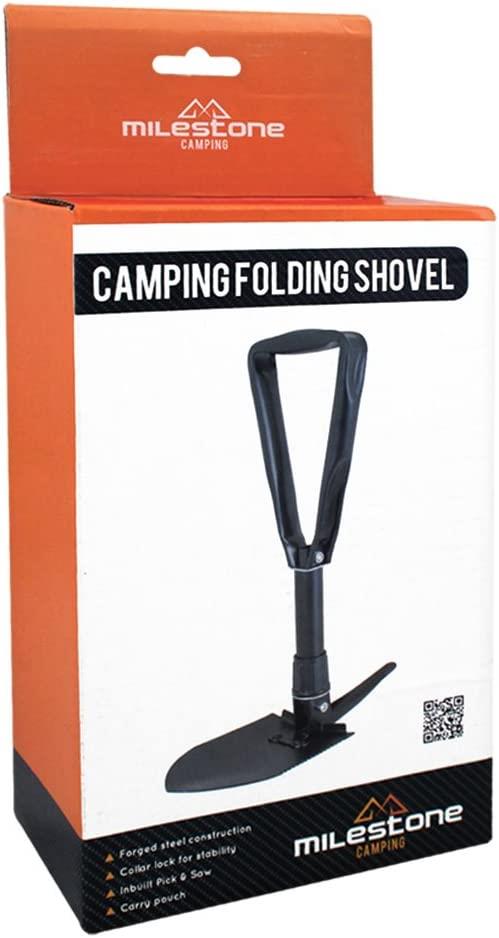 Milestone Camping Folding Shovel (Carton of 12)