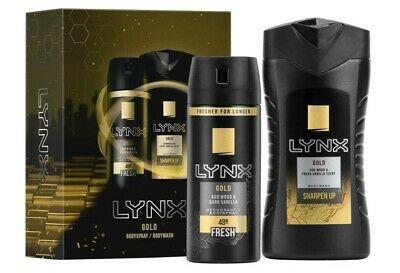 LYNX GOLD DUO SET 2PC (250ML SHOWER GEL & 150ML BODY SPRAY)