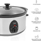 Quest 3.5L Stainless Steel 200W Slow Cooker 35270