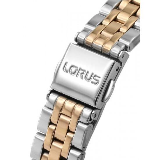 Lorus Ladies Bracelet Strap Watch 2 Tone Silver/rose Gold Watch - Rg255sx9