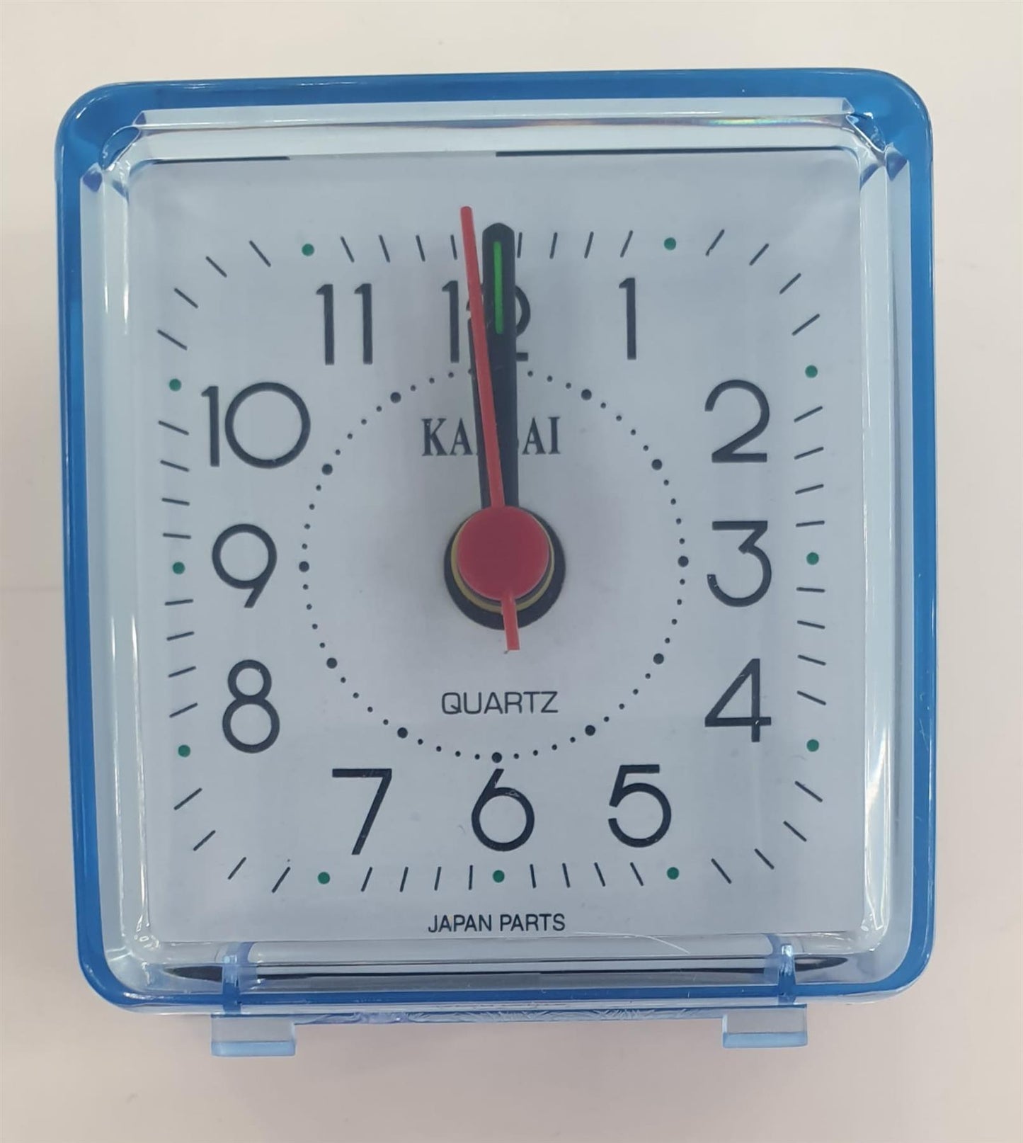 Kansai Quartz Mini Square Alarm Clock Available Multiple Colour