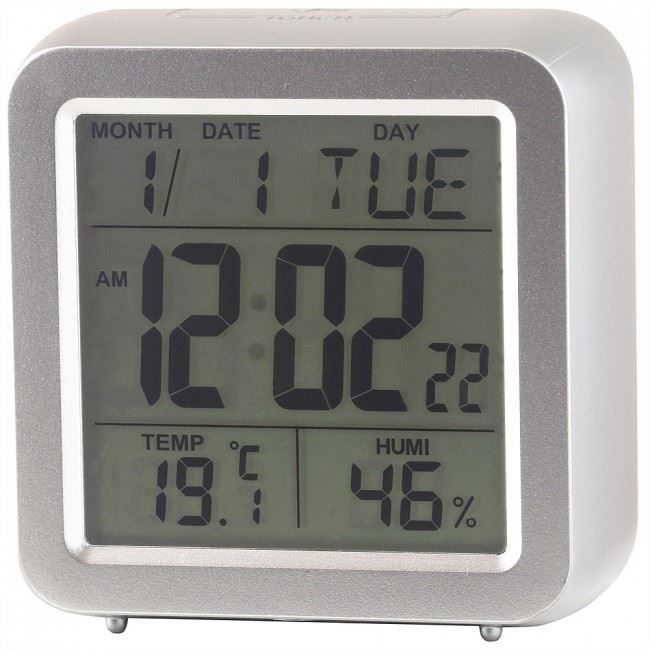 Quartz LCD Touch Alarm Clock RCD001