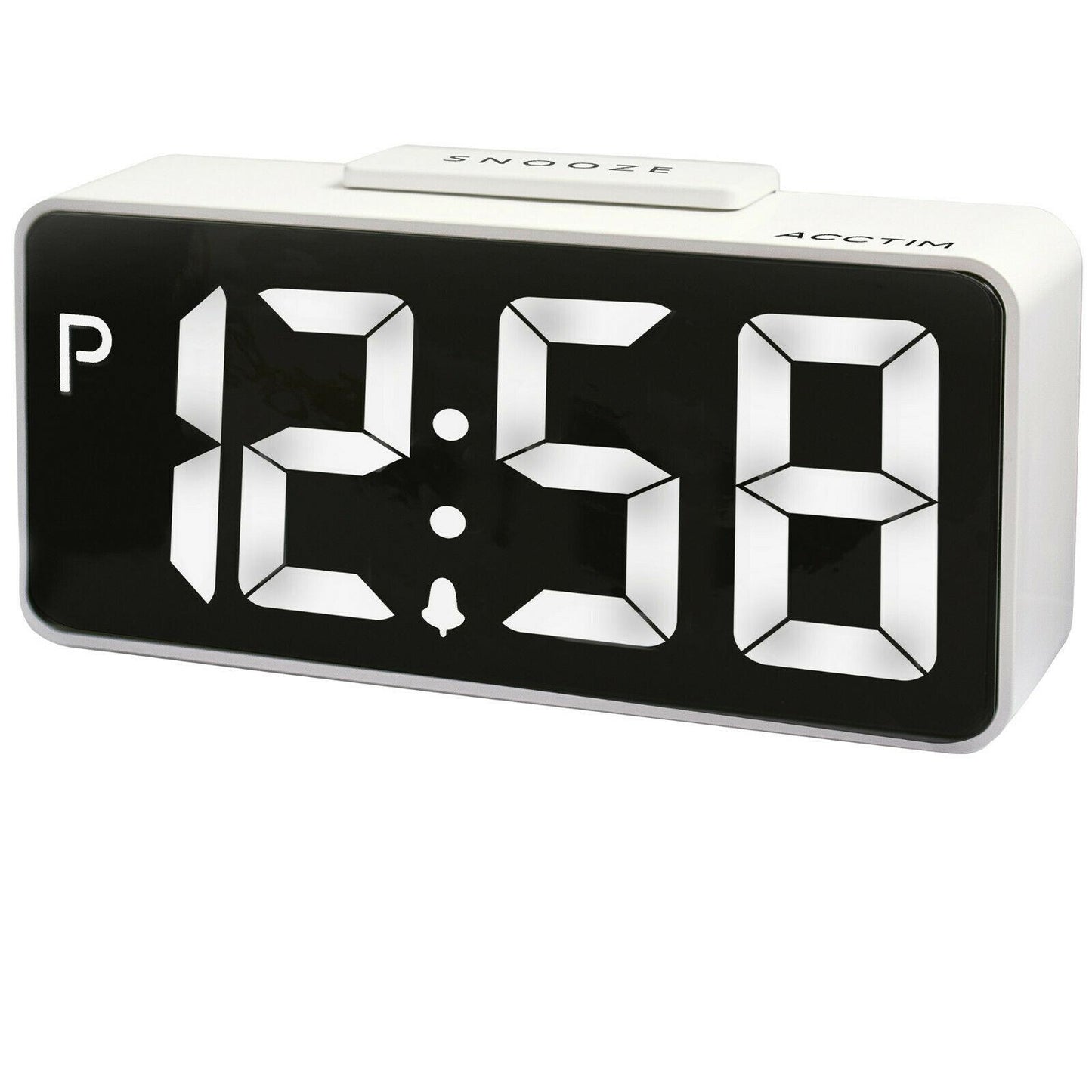 Acctim Talos Smart Clock, Silver, 5.2x22x10.5 cm 15342