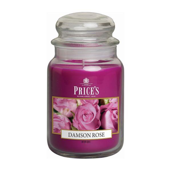 Price's Large Jar - Damson Rose PBJ010647