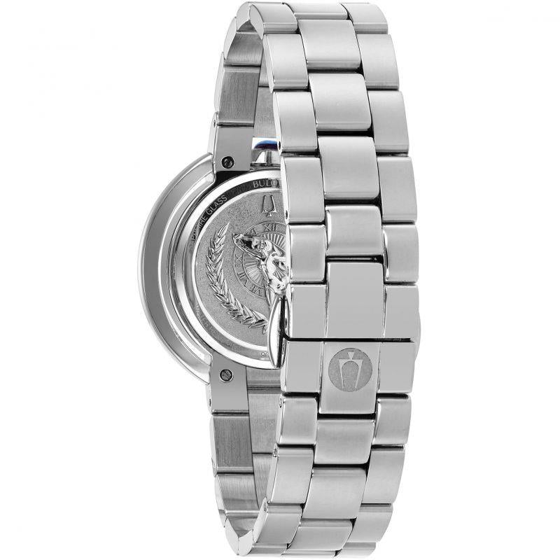 Bulova Ladies Quartz Rubaiyat Stainless Steel Watch 96p184