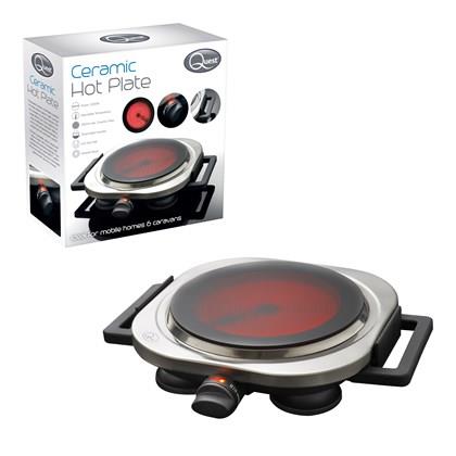 Quest Single Ceramic Infrared Hot Plate (Carton of 1)
