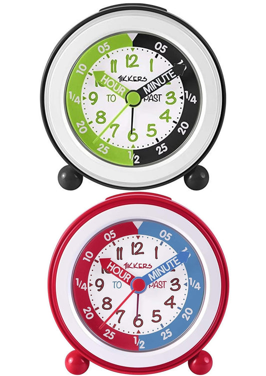 Tikkers alarm clock with a white Face TKAC004