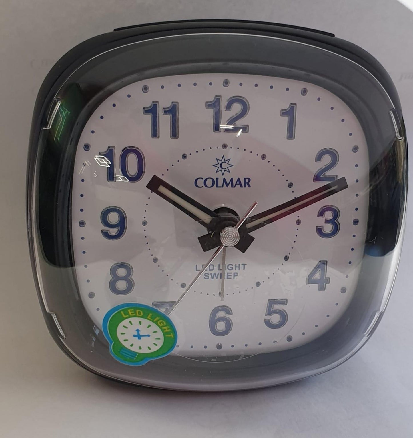 Colmar Melody Alarm Clock Black & Silver C154