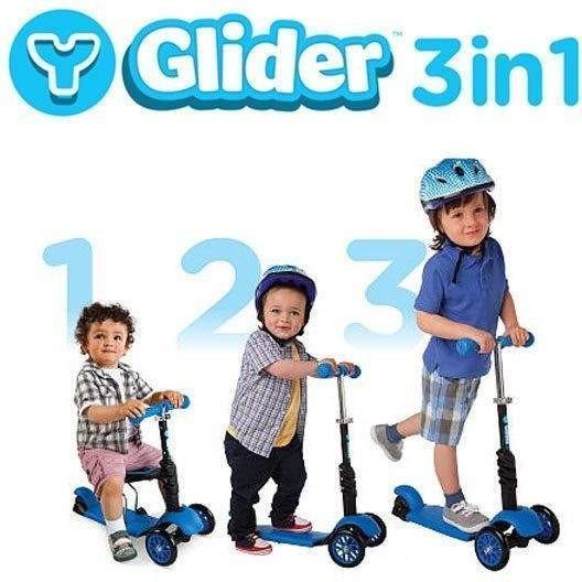 Y-Volution Glider 3 Wheel Push Scooter (Age 3+)  100739